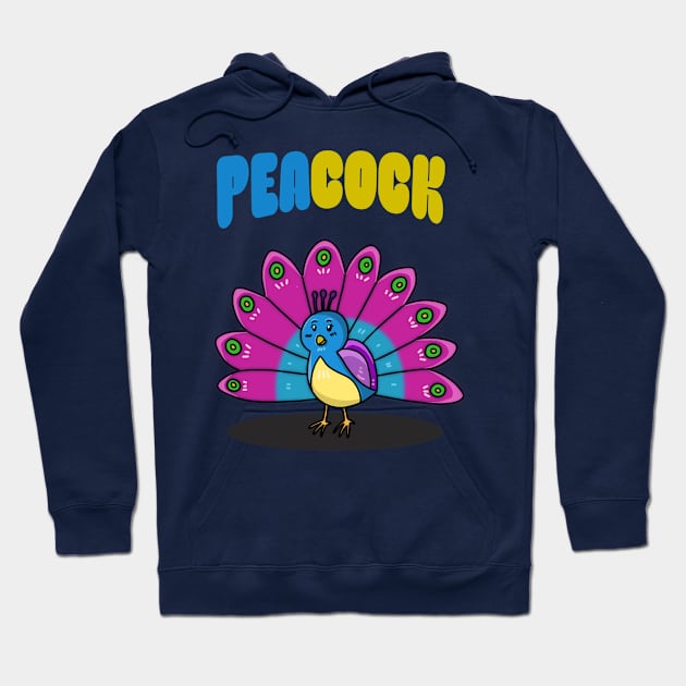 Sweet peacock Hoodie by RiyanRizqi